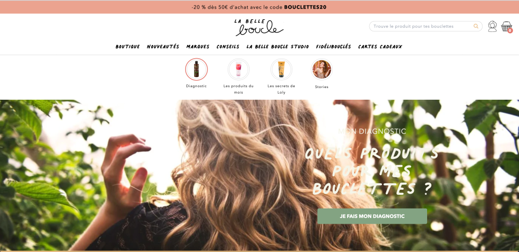 Développeur Shopify - La Belle Boucle - développement from scratch