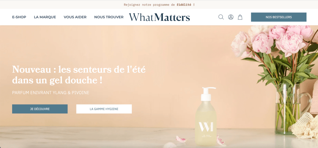 Développeur Shopify - What Matters- refonte